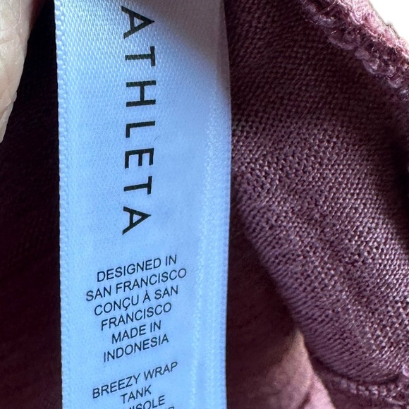 Athleta Breezy Wrap Tank Camisole Sz‎ XS - Picture 5 of 6